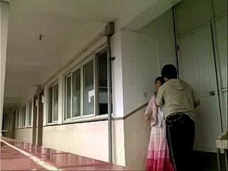 Amateur Chinese teacher gets fucked hard by his student